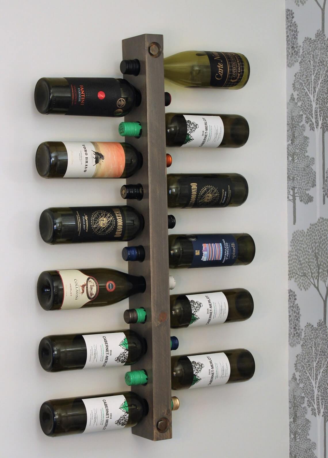 Minimalist Rustic Wine Bottle Holder