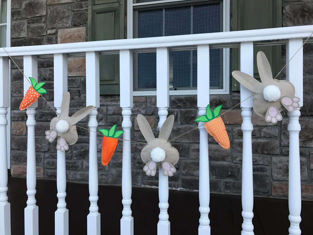 Carrot and Bunny Garland