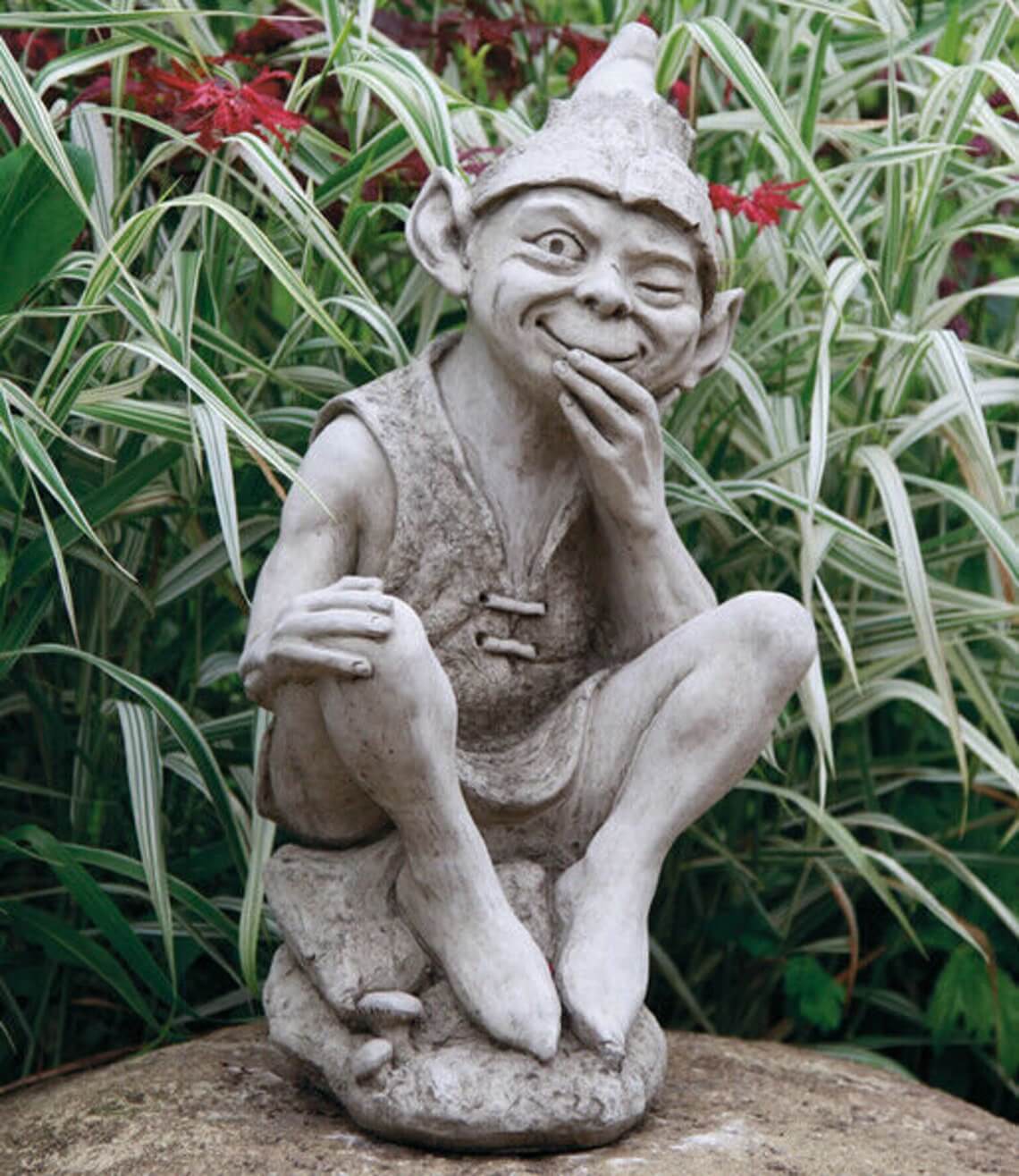 Fairy Garden Imp Concrete Statue