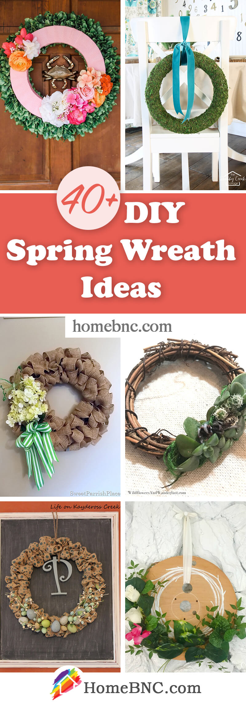 DIY Spring Wreaths