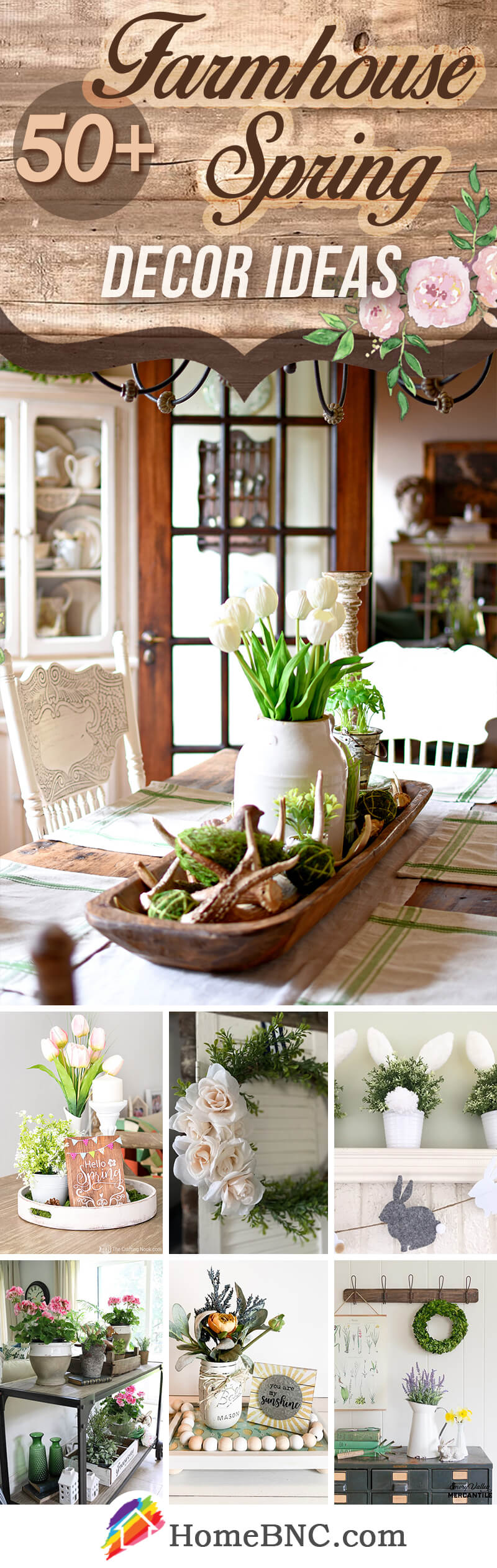 Rustic Farmhouse Spring Decorations