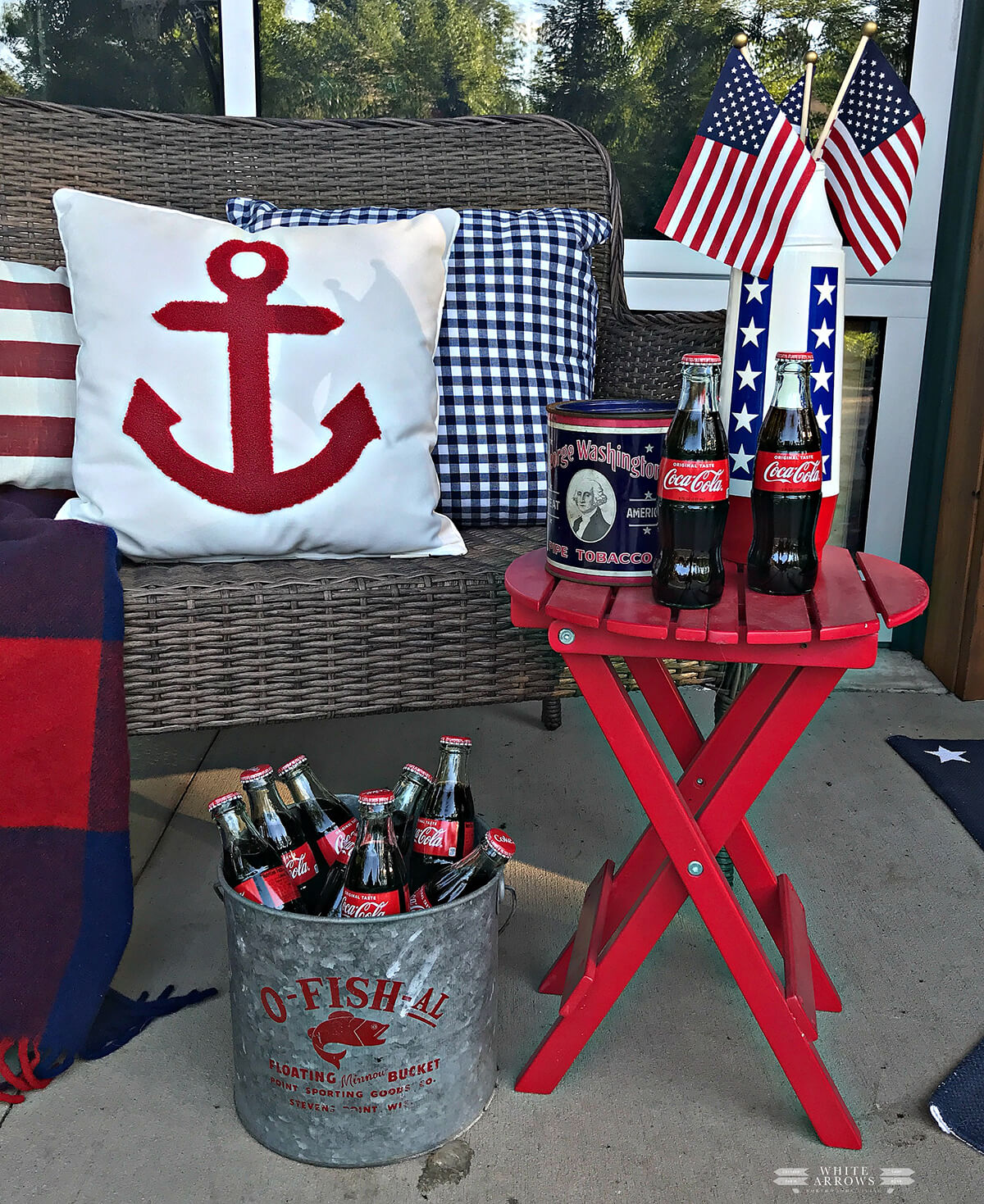 Patriotic Deck Side Celebration Design