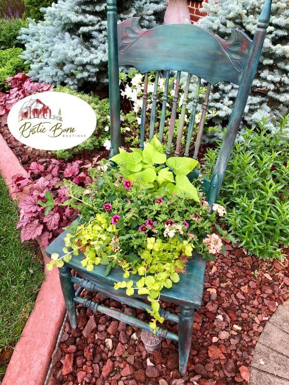 Spruce Up Your Space with a Chair Planter