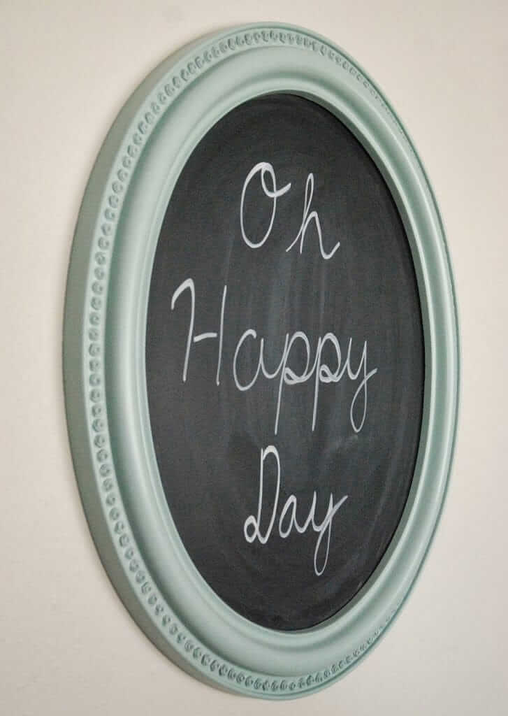 Framed Chalkboard Paint Wall Art