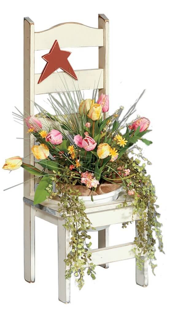 Ring in Spring with a Flower Pot Chair