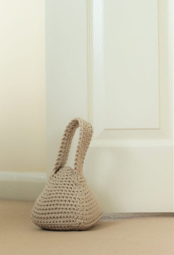 Fun Crochet Pyramid Doorstop Design