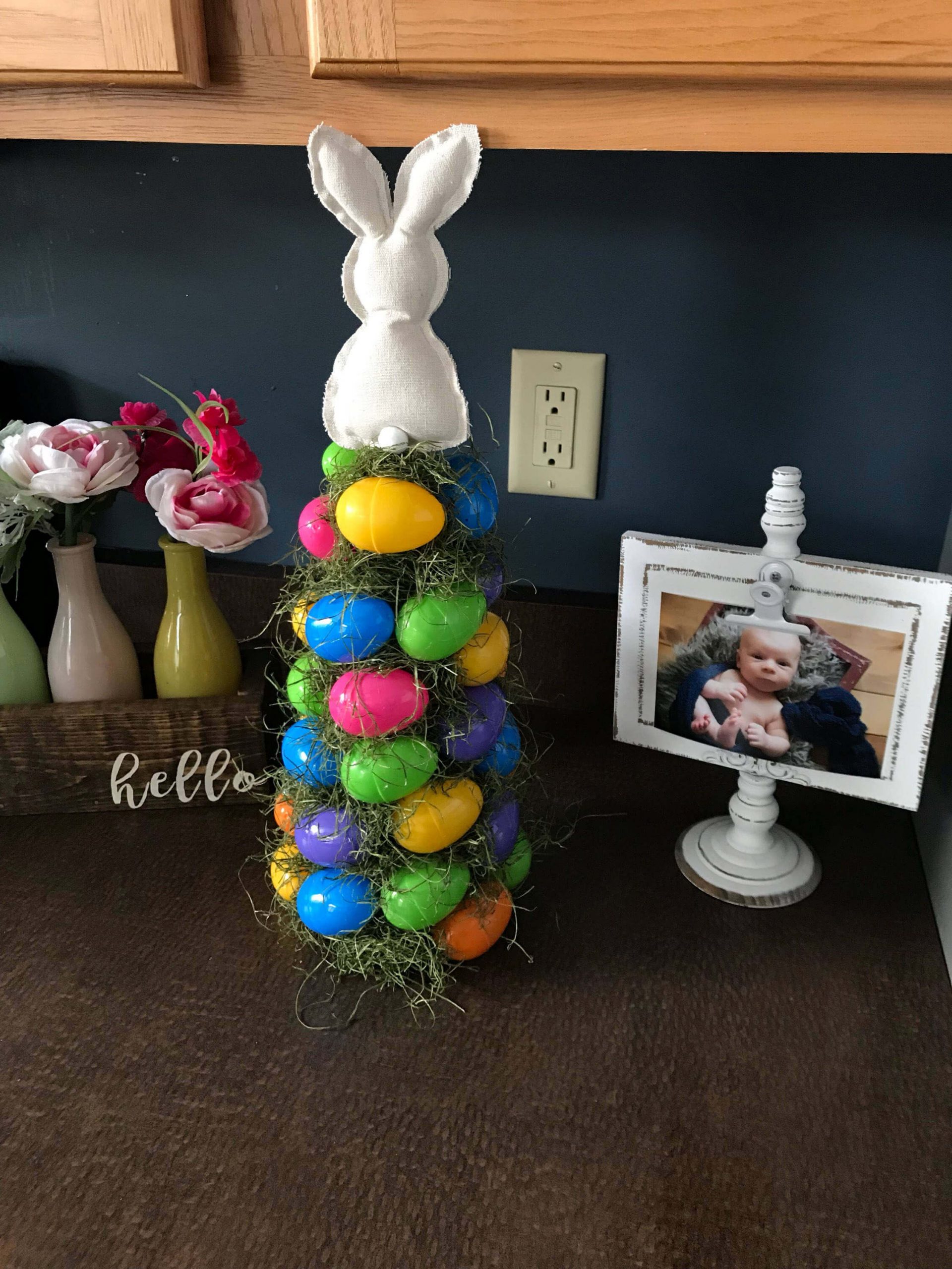 Custom Easter Tree with Topper