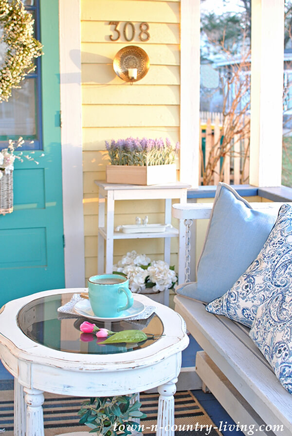 Romantic Light Blue Easy Summer Design