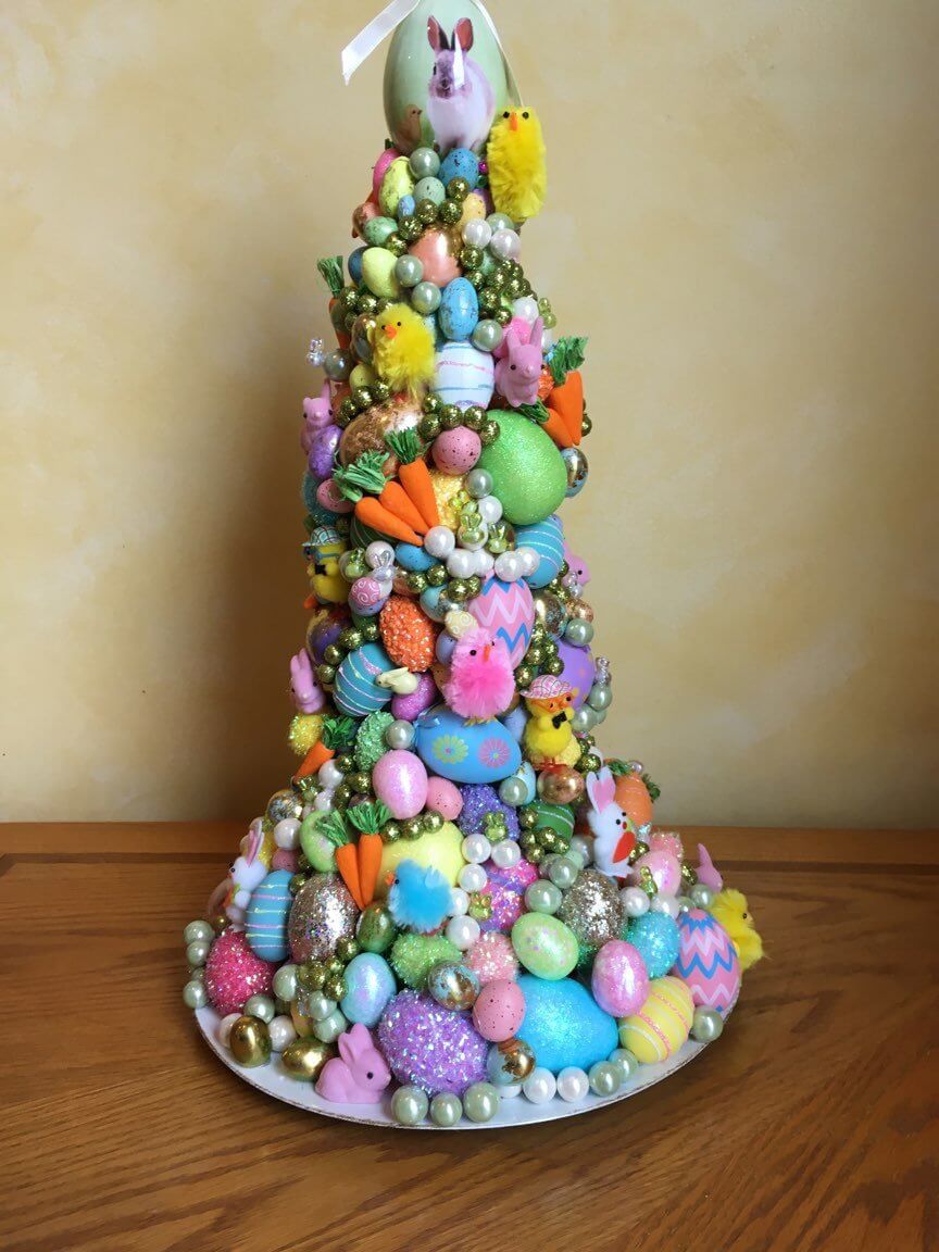 An Eggceptional Easter Egg Tree Display