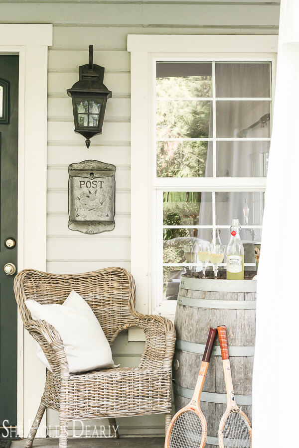 Farmhouse Chic Front Porch