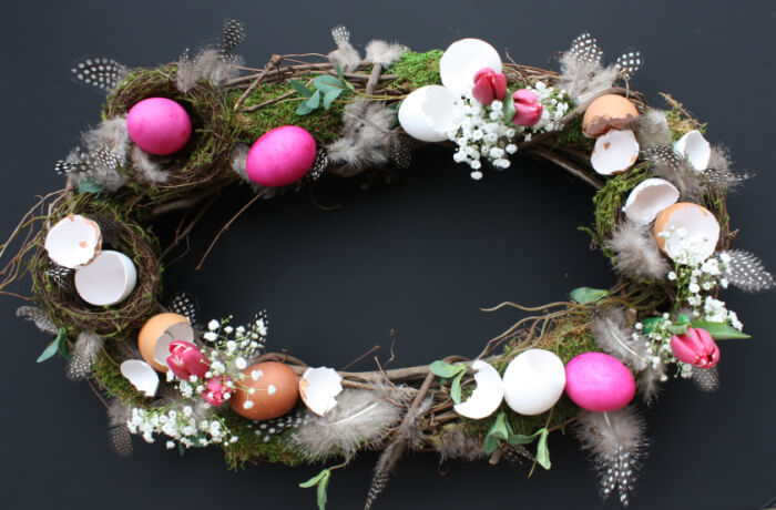 Signs of Spring Rebirth Wreath Decoration