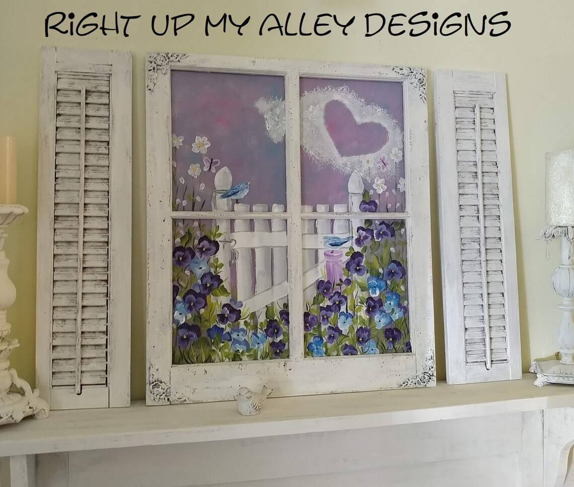 Completely Customizable Painted Window Artwork
