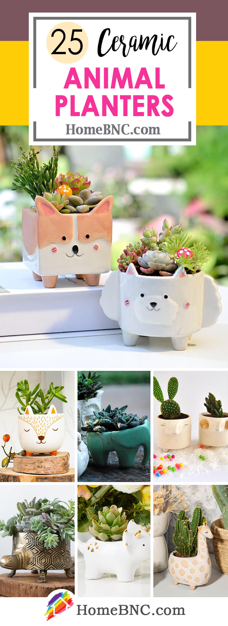 Best Ceramic Animal Planters