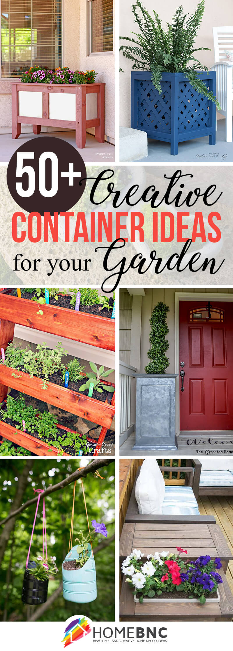 Creative Garden Containers