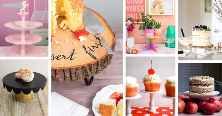 Featured image for 22 Amazing DIY Cake Stand Ideas that will Dazzle Your Guests