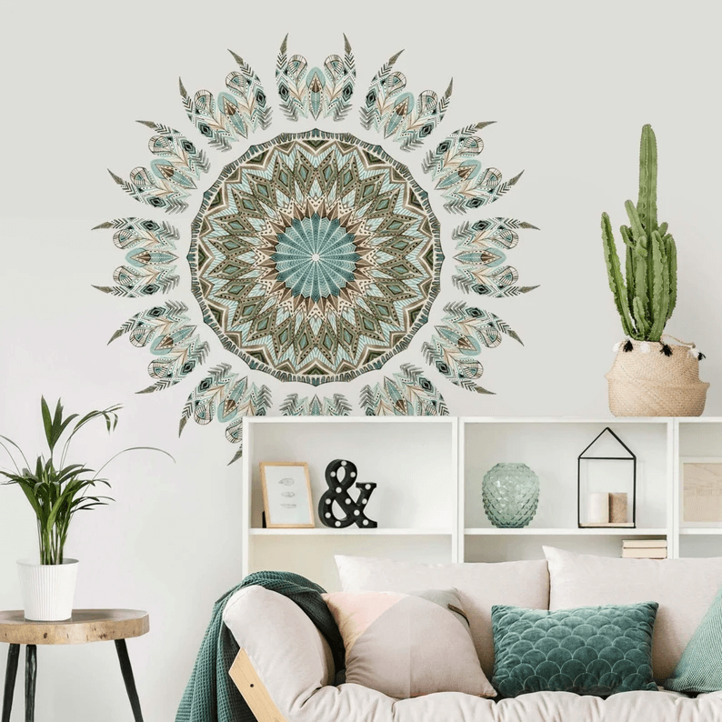 Mandala Metal Wall Art Wall Decor for Home and Office, Modern Wall Decor,  Metal Artwork Wall Decor, Metal Wall Art - WannaDecor