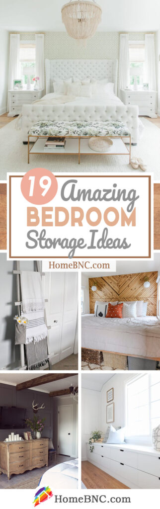 19 Best Bedroom Storage Ideas for Small Spaces in 2023