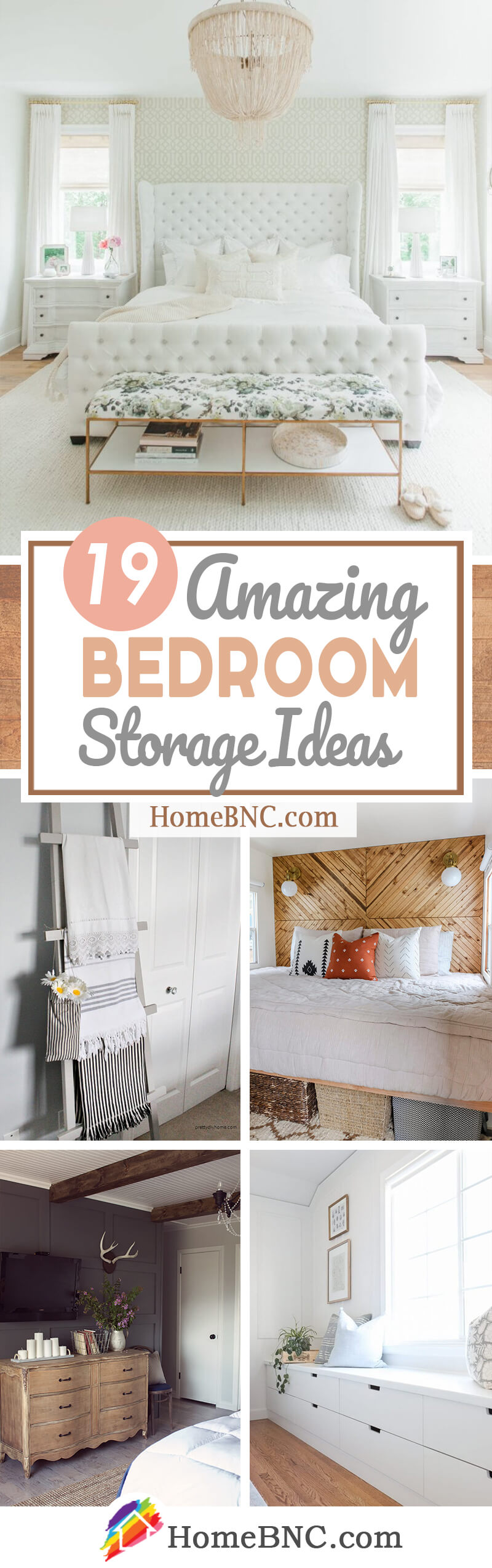20 Best Bedroom Storage Ideas for Small Spaces in 20