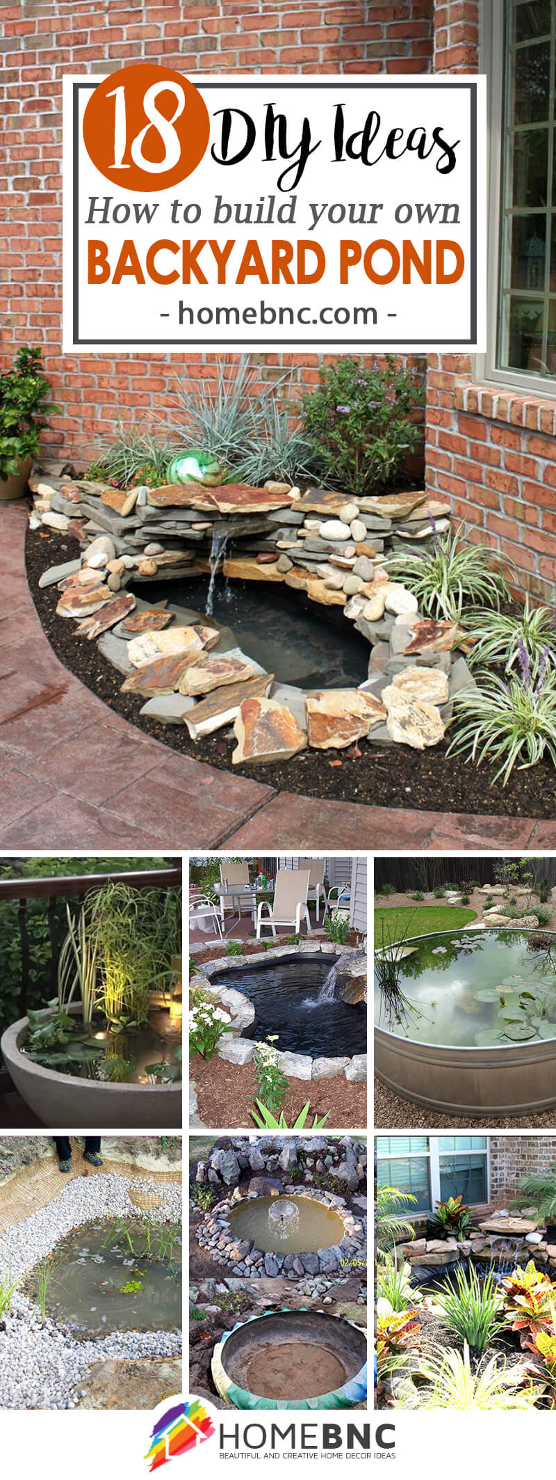 backyard pond landscaping ideas