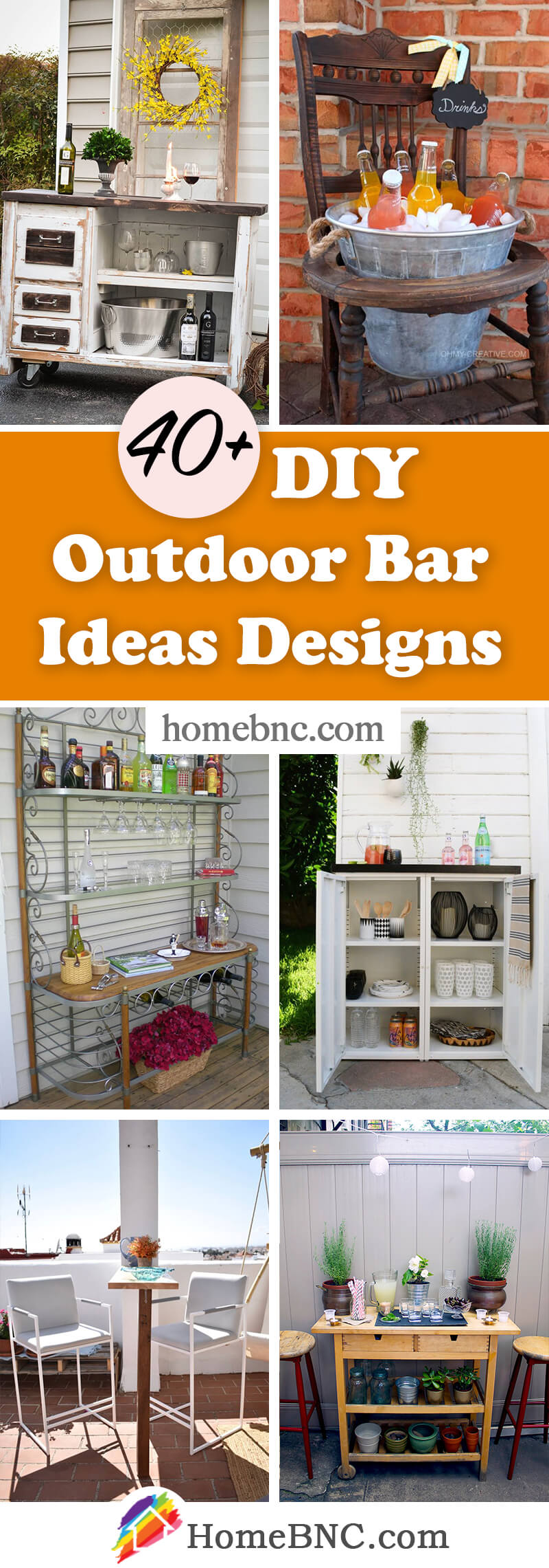 DIY Outdoor Bar Designs