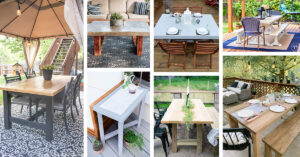 Best DIY Outdoor Tables