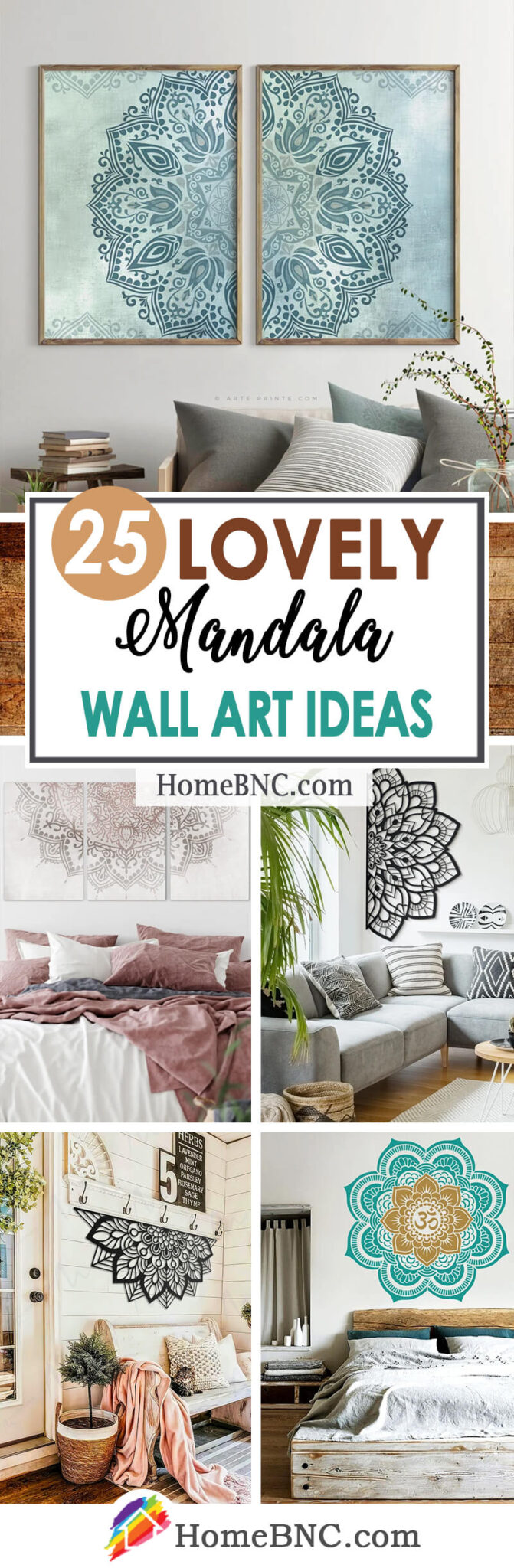 25 Best Mandala Wall Art to Achieve Serenity at Home in 2023