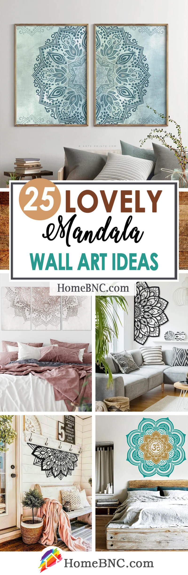 18 Best Mandala Wall Art to Achieve Serenity at Home in 18