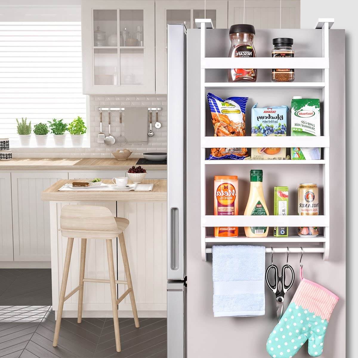 4 Kitchen Hacks to Organize a Compact Fridge in a Compact Space - iiokitchen