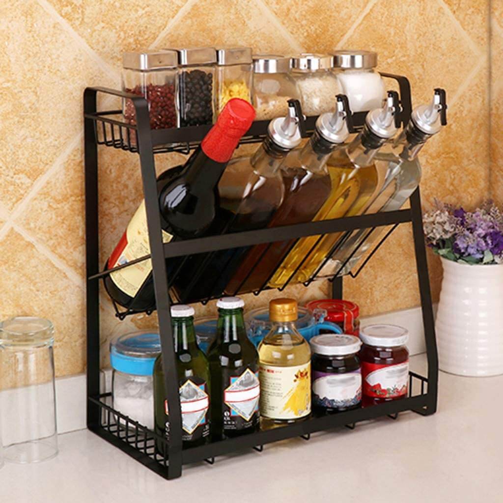 Countertop Spice and Bottle Organizer