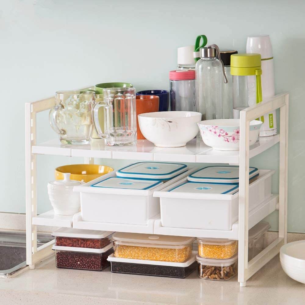 yaenoei Kitchen Shelves, Cabinet Organization Mini Storage Shelf