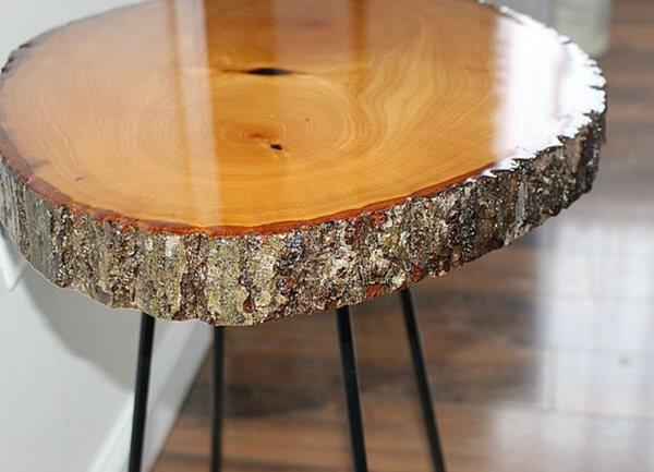 Wood Table Epoxy Resin Décor