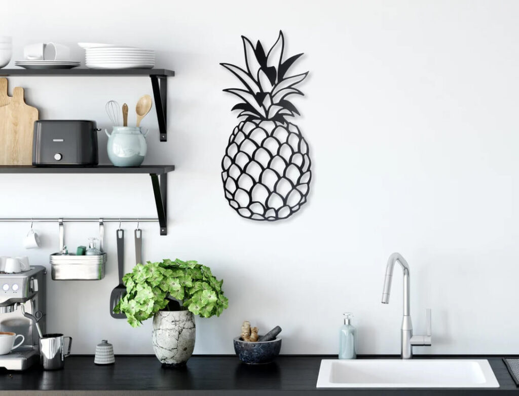 03 Pineapple Kitchen Decor Ideas To Buy Homebnc 1024x781 
