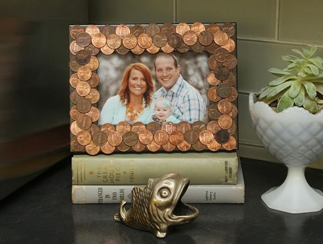 Easy Picture Frame Handmade Coin Crafts