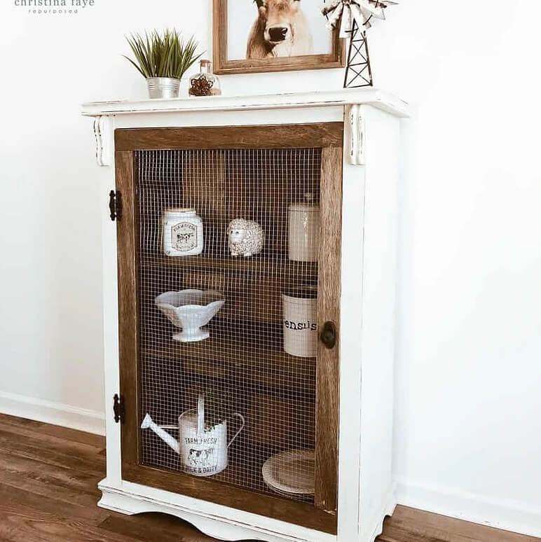 Farmhouse Style Handmade Pantry Idea