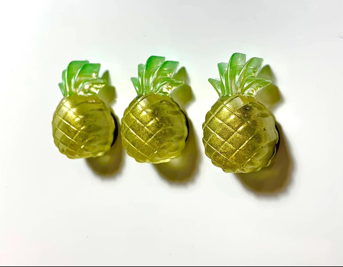 Pack of 3 Pineapple Magnets