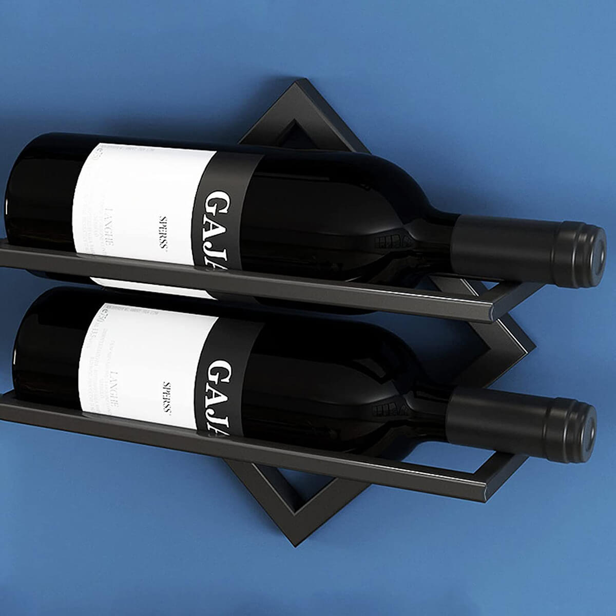 Elegant Two-Bottle Wine Storage Solution