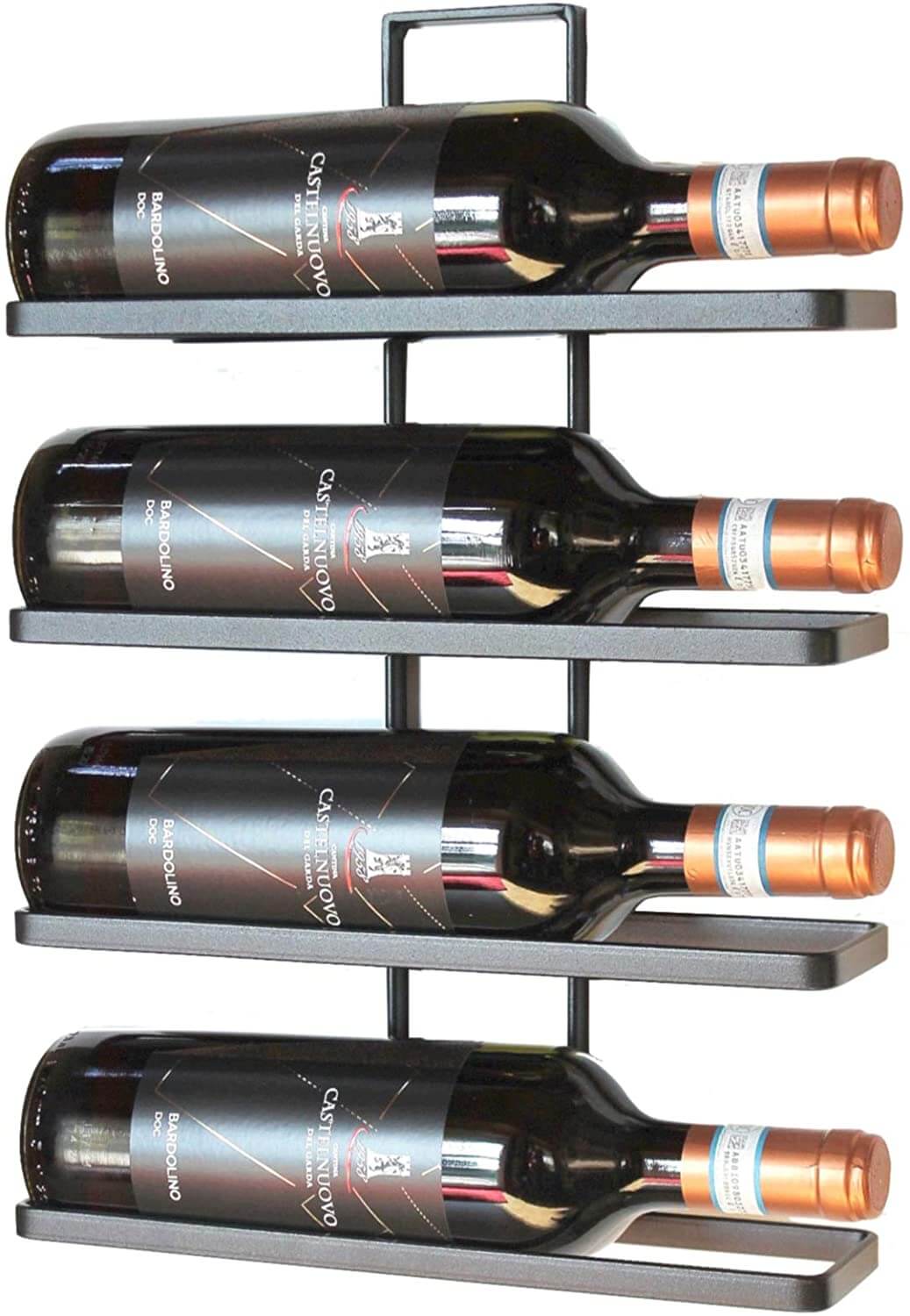 Modular Wine Rack Perfect for Bordeaux-style Bottles