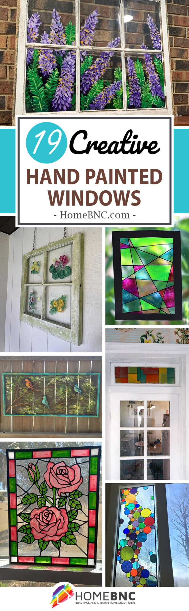 Best Hand Painted Windows