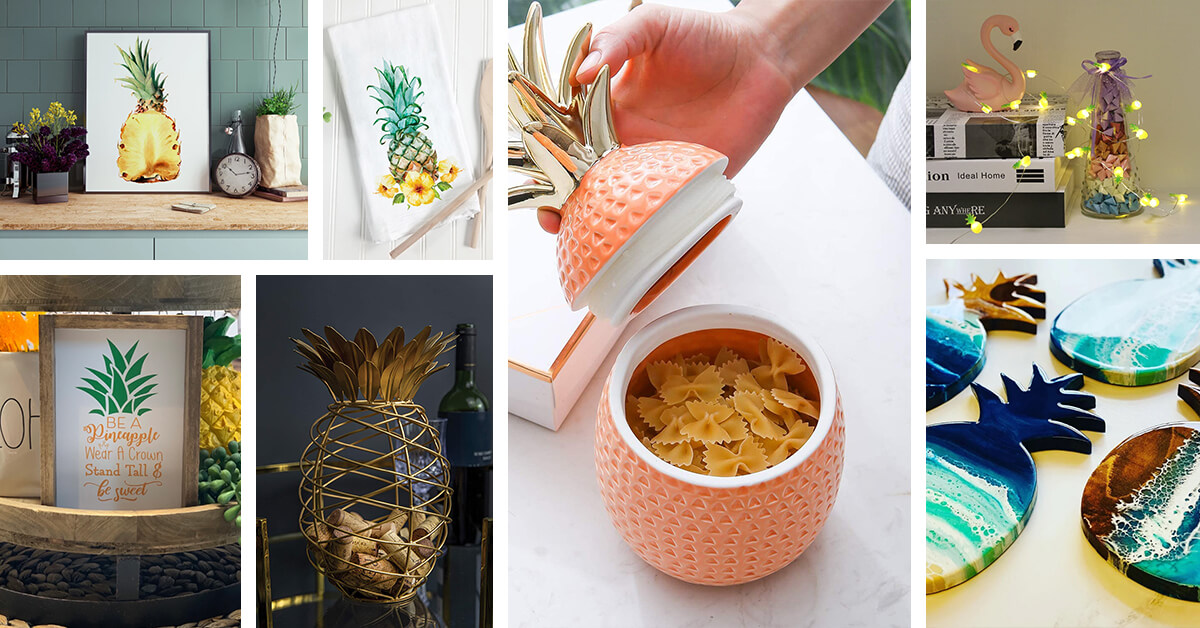 Featured image for “17 Fun and Vibrant Pineapple Decor Ideas to Bring Color to Your Kitchen”