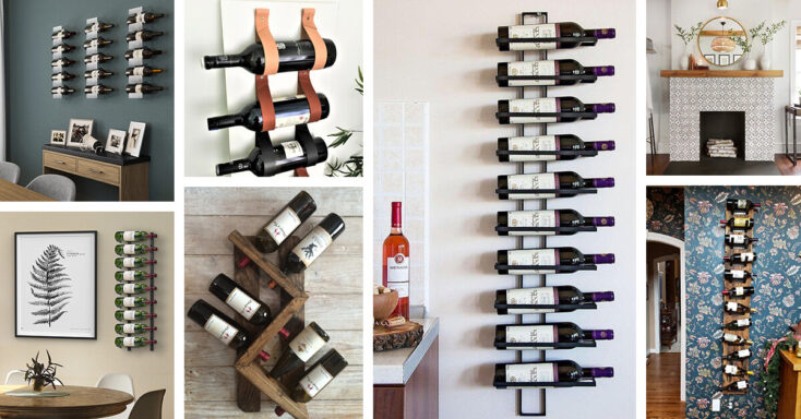 Featured image for 25 Stylish and Practical Wall Wine Rack Ideas for Collections Both Big and Small