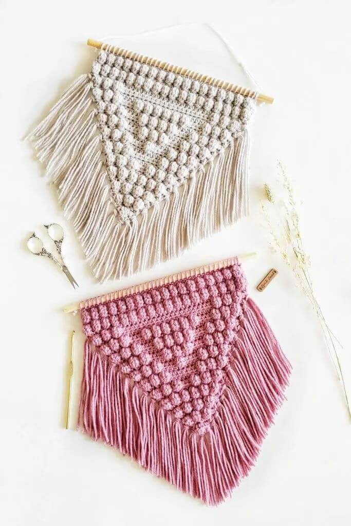 These DIY Woven Yarn Wall Hangings Will Add texture and Style to Your Space  - Livin Spaces