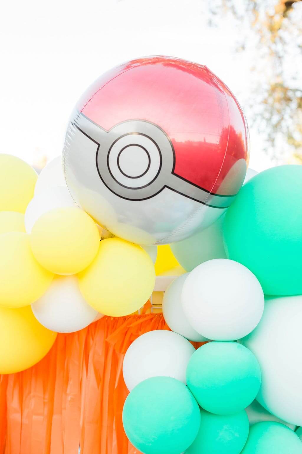 Pokémon balloon number marquee, Pokémon balloon garland  Pokemon balloons,  Pokemon themed party, Pokemon birthday