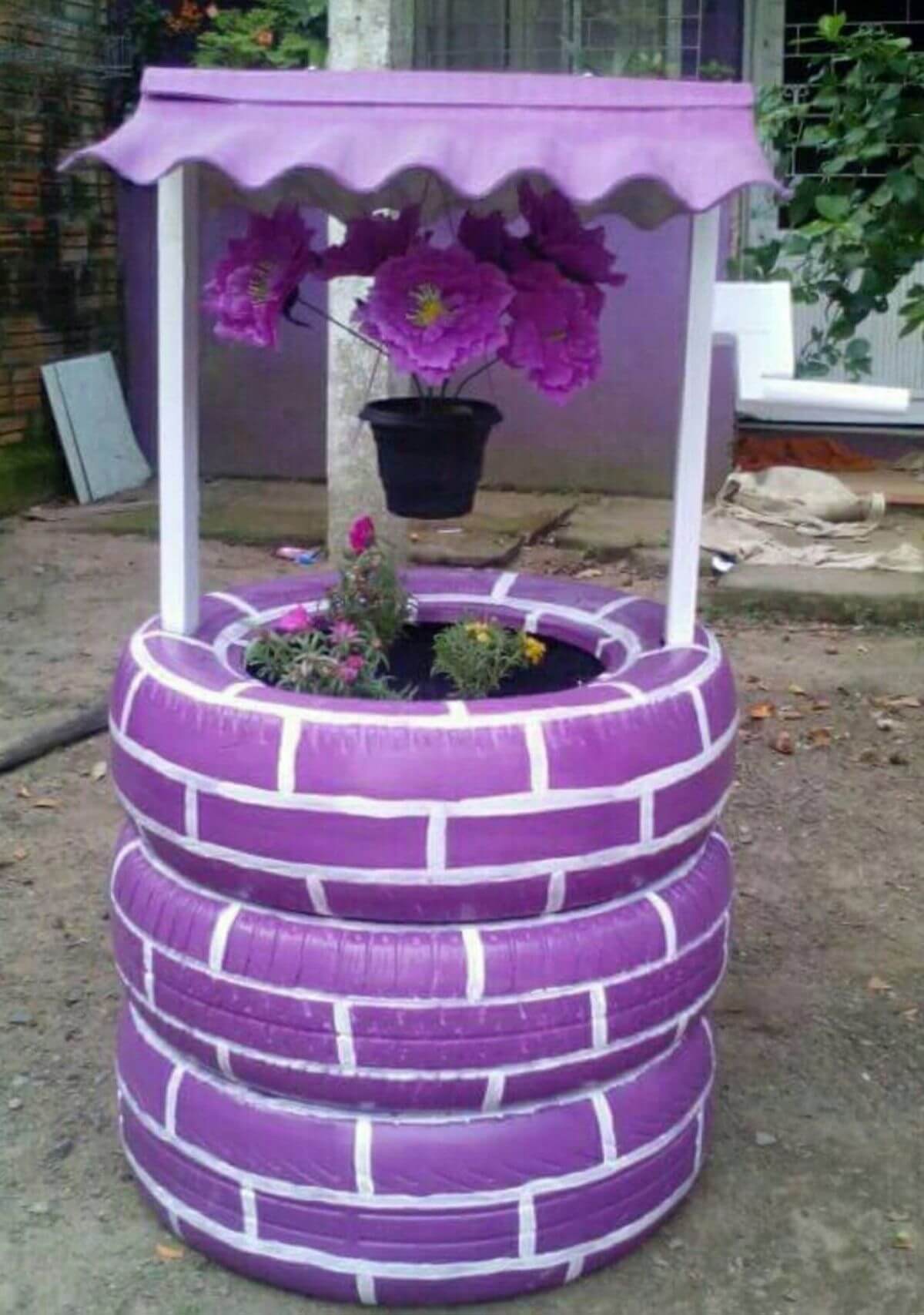 Distinctive Handmade Wishing Well For Your Garden