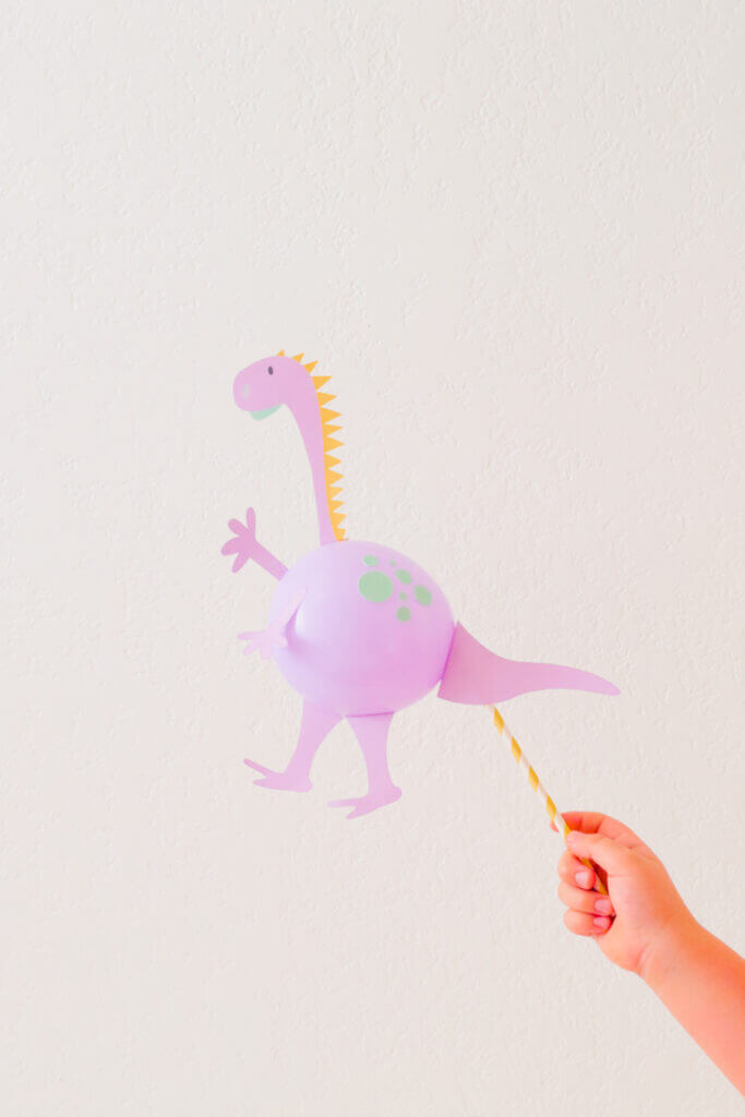 Ferocious DIY Balloon Dinosaur Design
