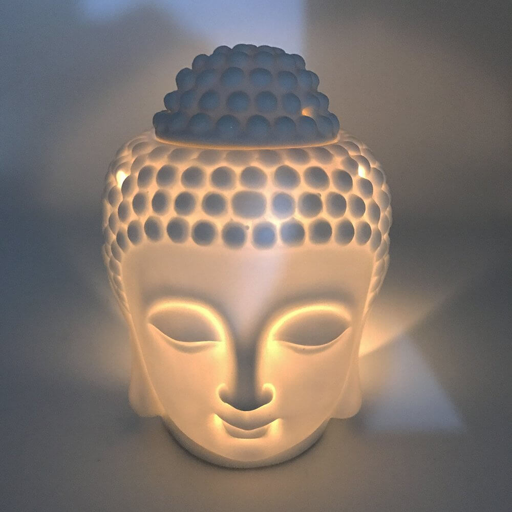 Translucent White Porcelain Diffuser for Aromatherapy