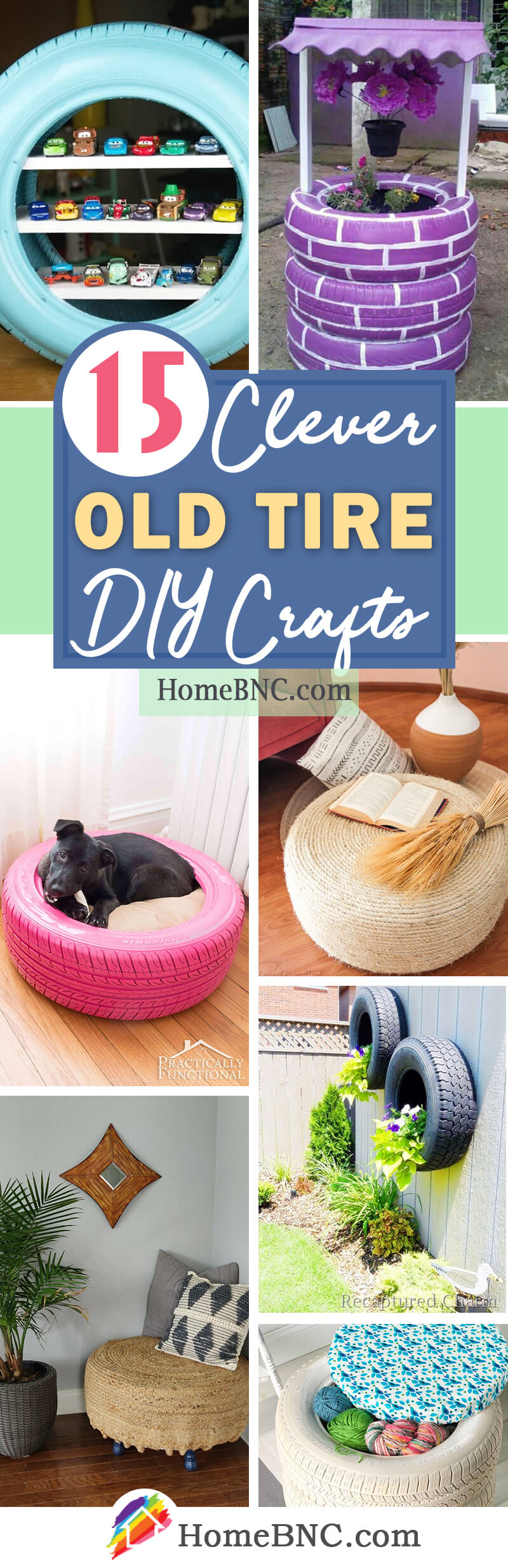 Best DIY Old Tire Crafts