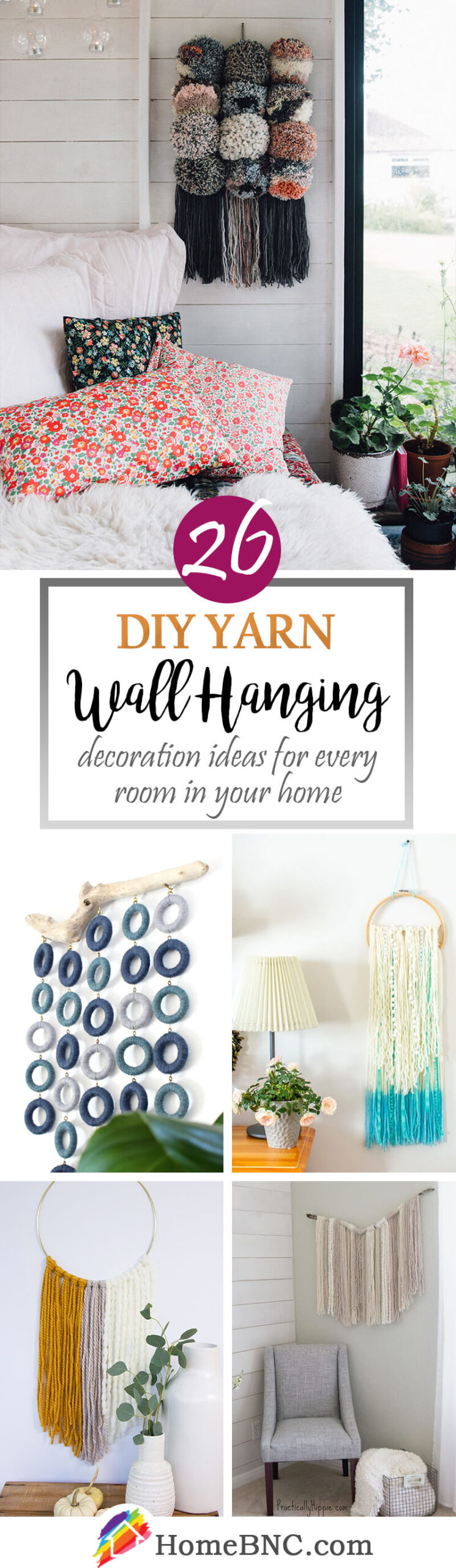 Yarn Wall Art DIY - Crate&Kids Blog