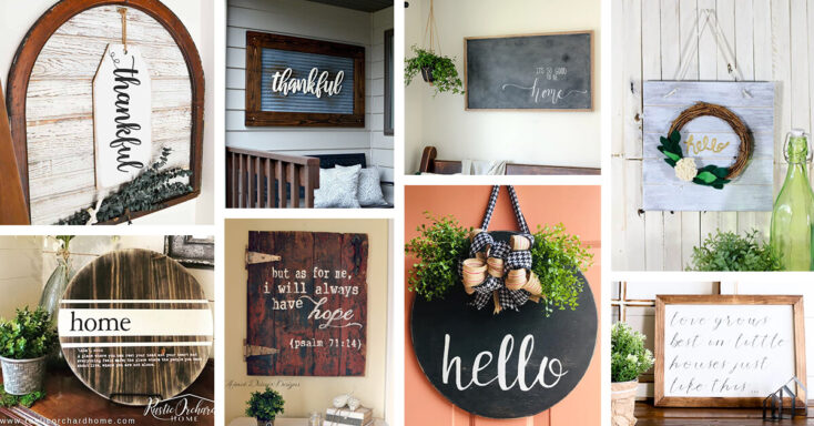Featured image for 23 DIY Home Signs that will Add Personality to Your Space