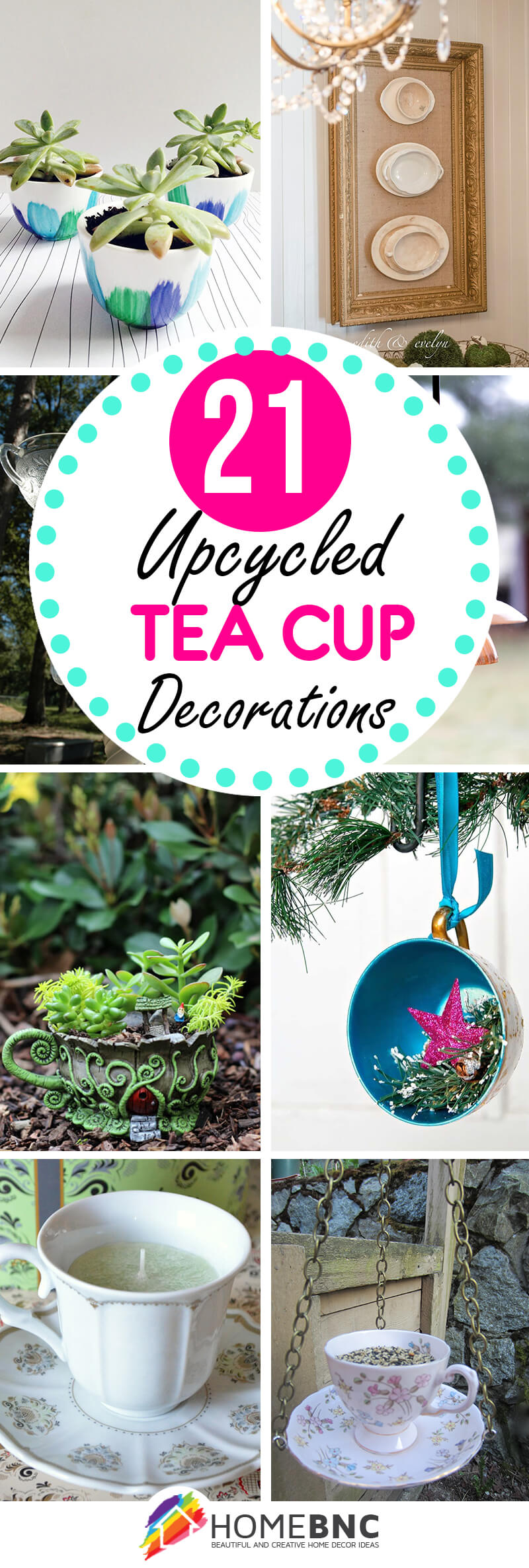 Best Tea Cup Upcycle Ideas