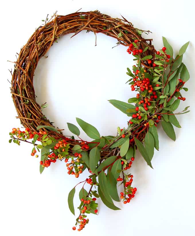 Wreaths Made from Nature Walk Findings